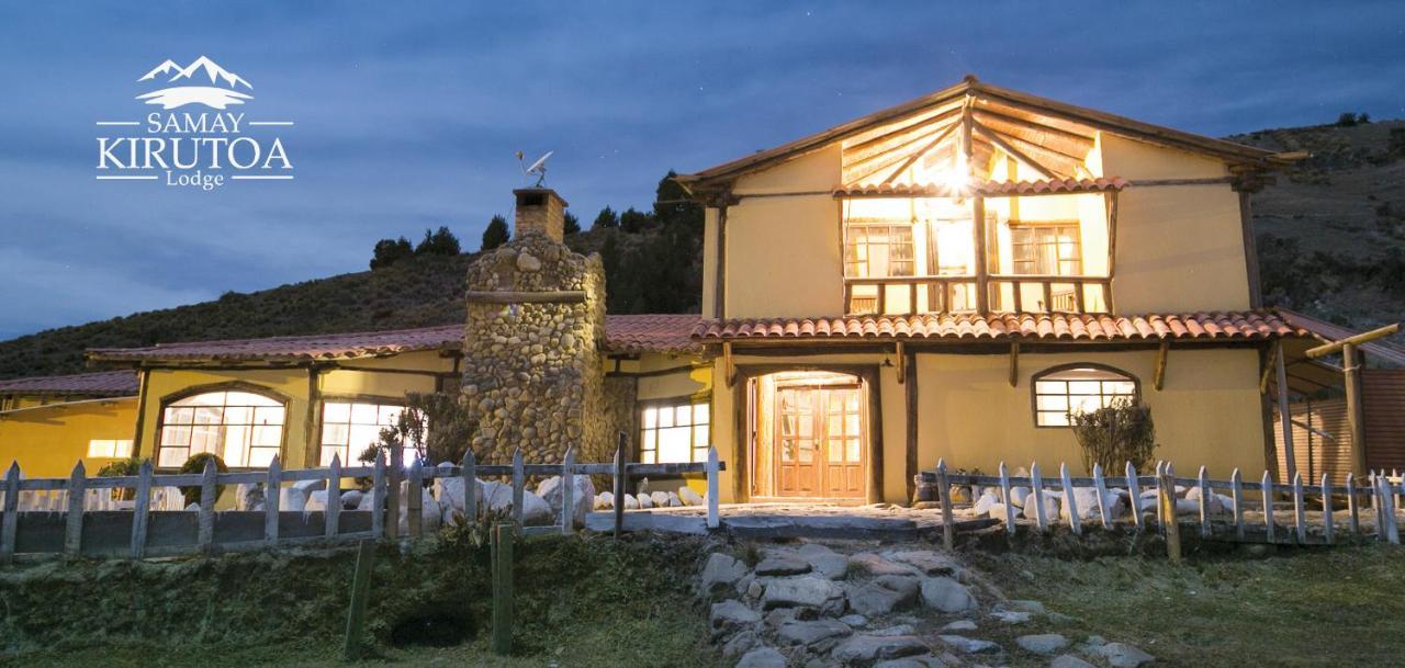 Samay Kirutoa Lodge Quilotoa Exterior photo